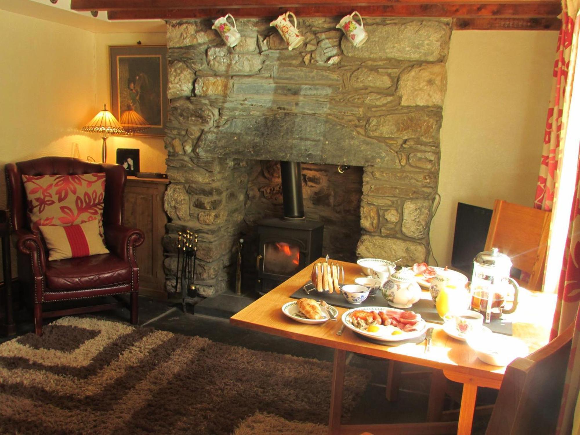 Вилла Bryn Sion Farm Dinas Mawddwy Экстерьер фото